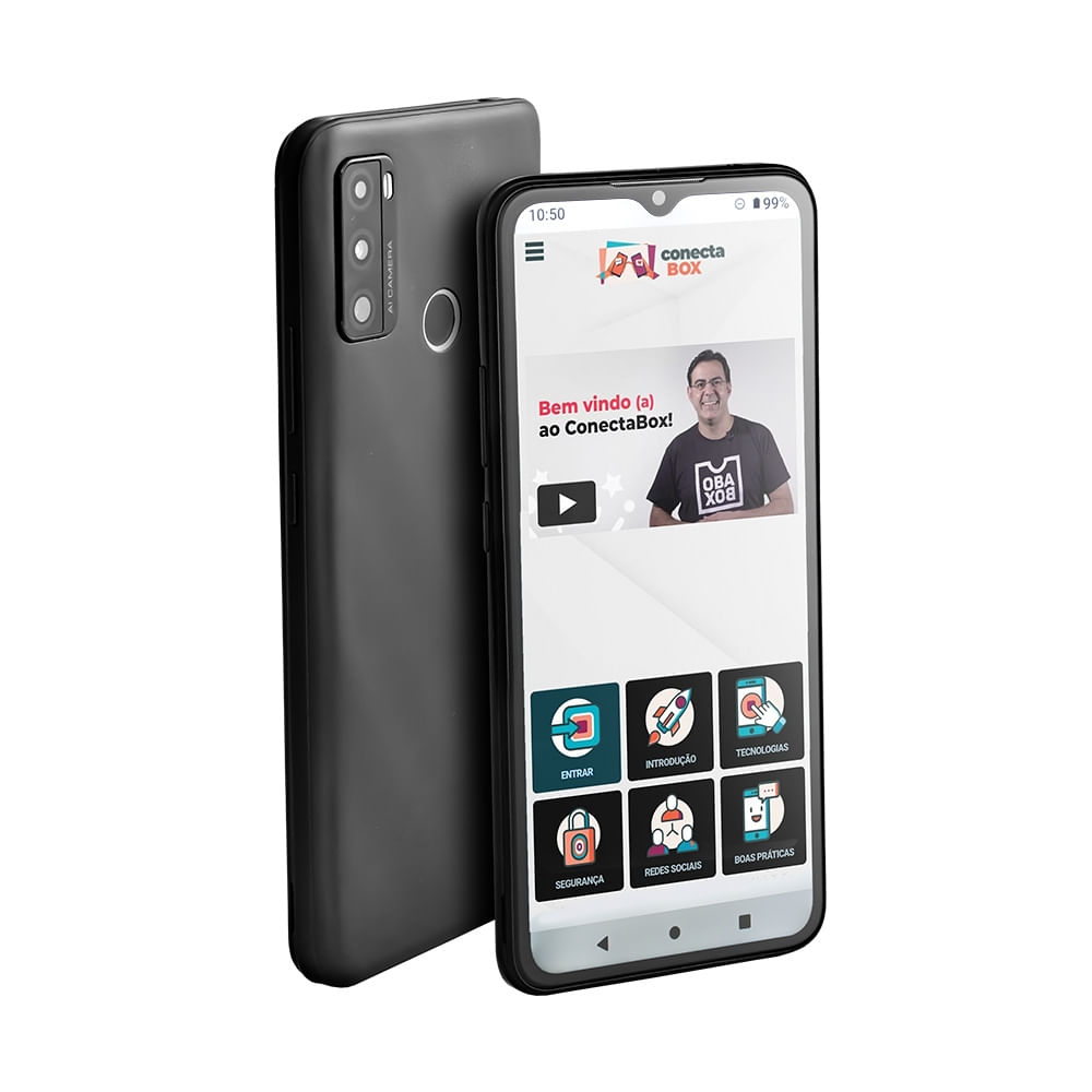 Encontraproduto.com.br - Smartphone ObaSmart Conecta MAX 2 64GB - OB054 OB054