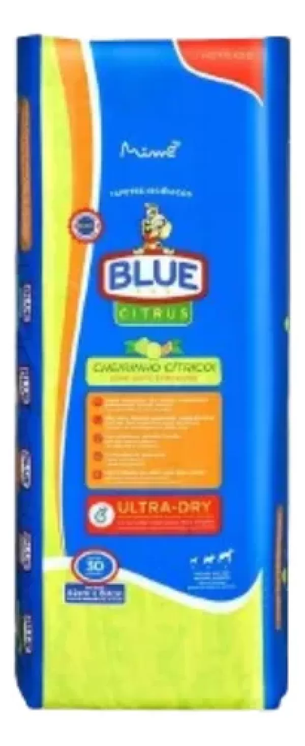 Tapete Higiênico Blue Citrus 82x60cm para Cães