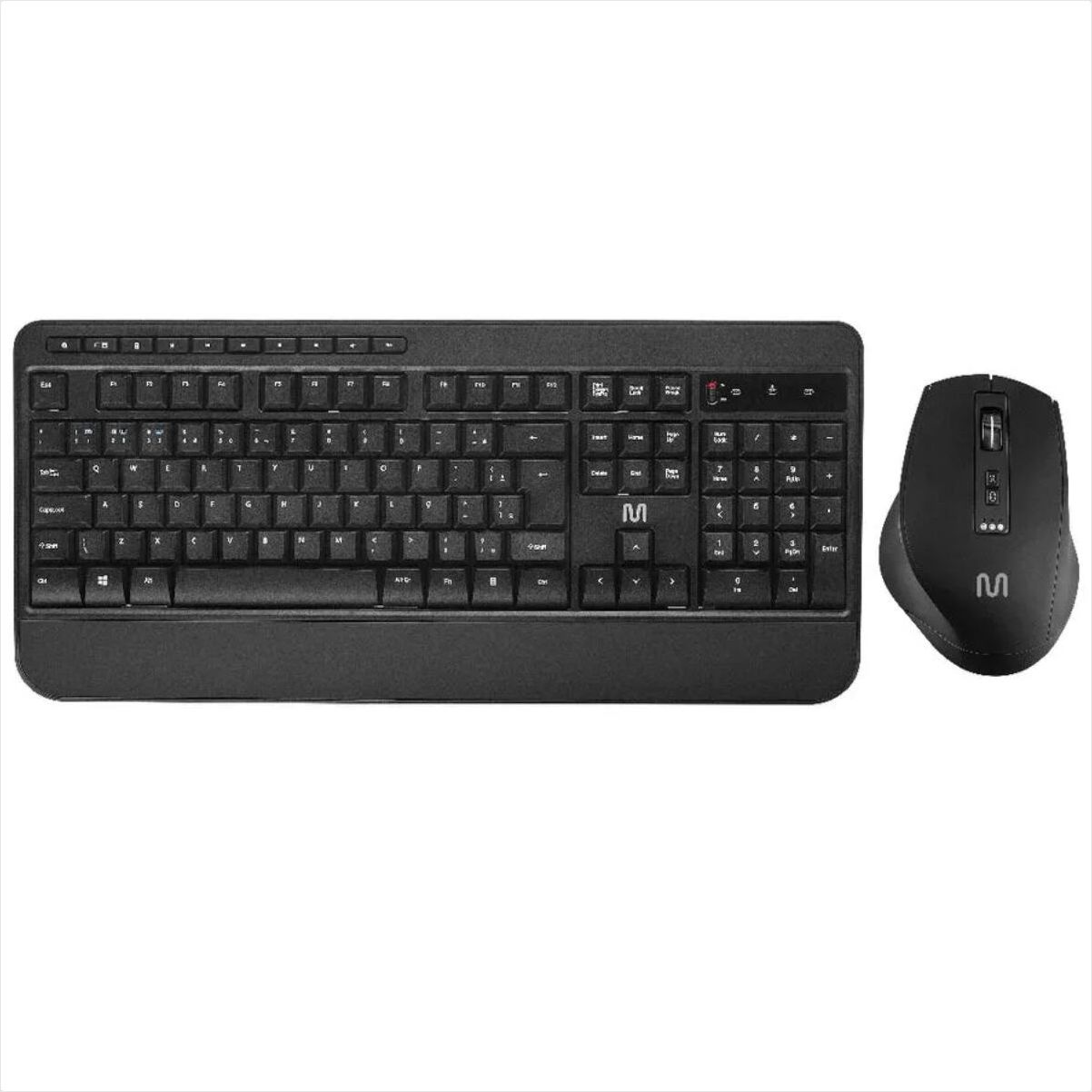 Encontraproduto.com.br - Teclado e Mouse USB Ajustável Preto TC301 Multilaser