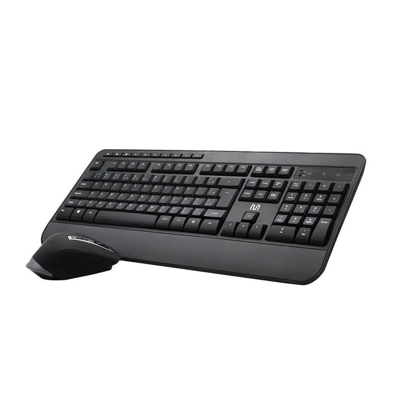 Encontraproduto.com.br - Teclado e Mouse USB Ajustável Preto TC301 Multilaser