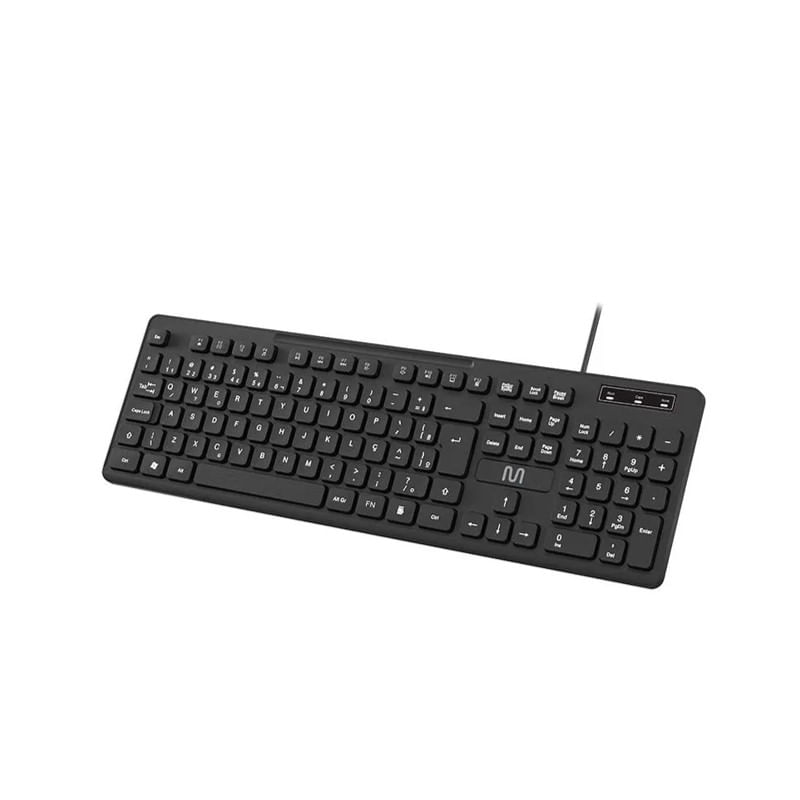 Encontraproduto.com.br - Teclado e Mouse Com Fio CF300 Preto Tc310 Multilaser