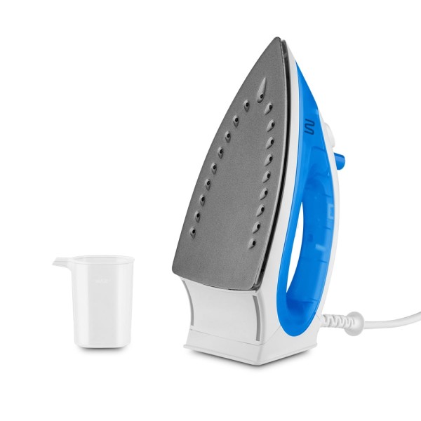 Encontraproduto.com.br - Ferro de Passar Seco e a Vapor Azul Base Antiaderente 220v Multi - HO453