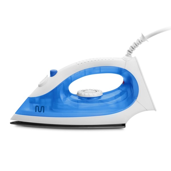 Encontraproduto.com.br - Ferro de Passar Seco e a Vapor Azul Base Antiaderente 220v Multi - HO453