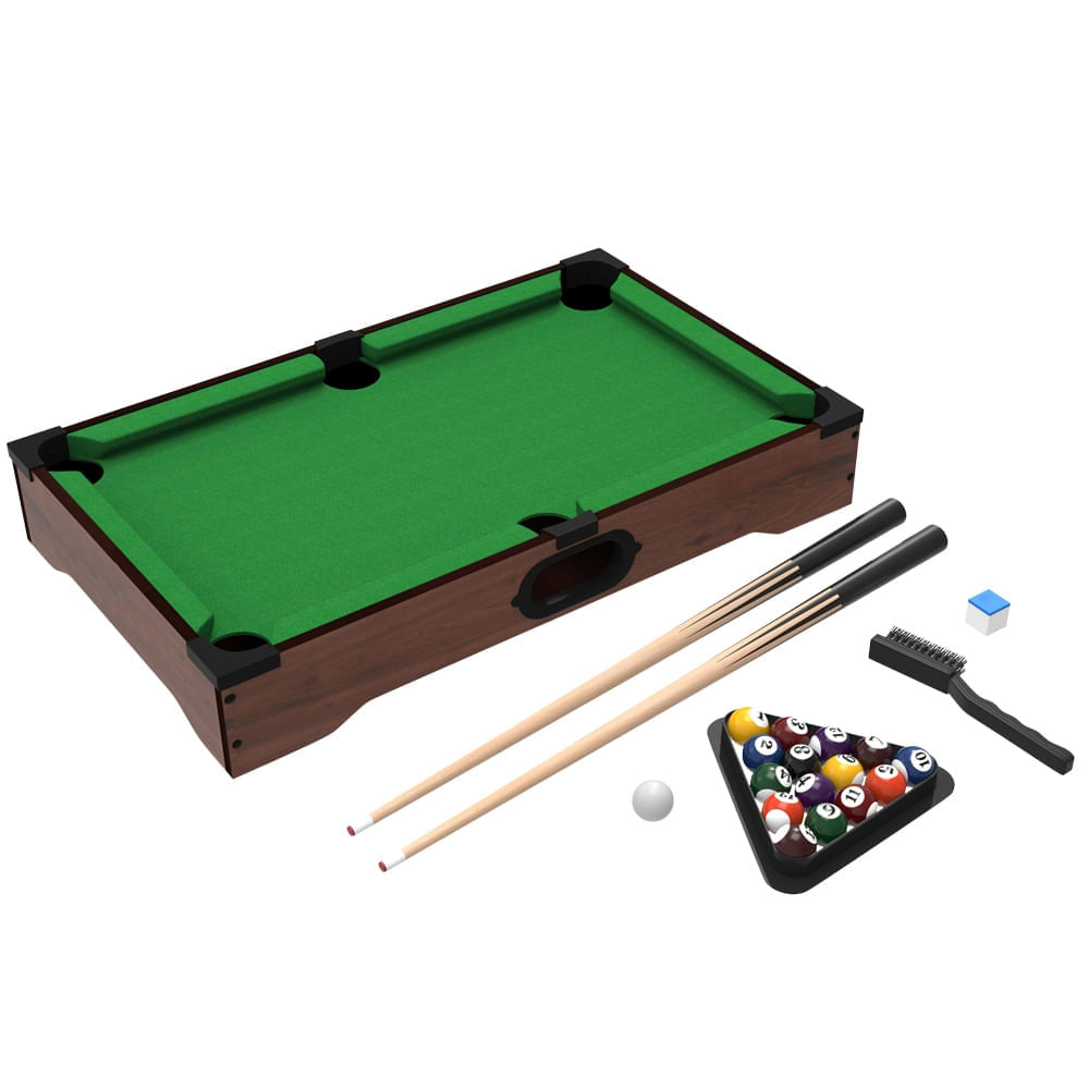 Encontraproduto.com.br - Jogo Mini Sinuca de Mesa Multikids - BR2074