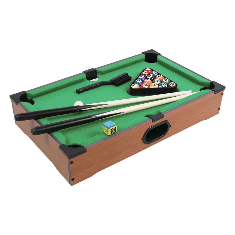 Encontraproduto.com.br - Jogo Mini Sinuca de Mesa Multikids - BR2074