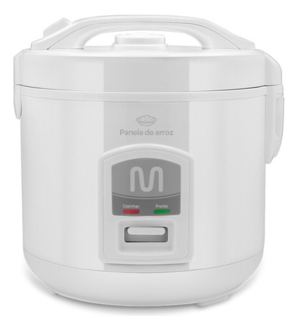 Panela de Arroz 5 Xícaras 220v 400w Branca Multi - GO002