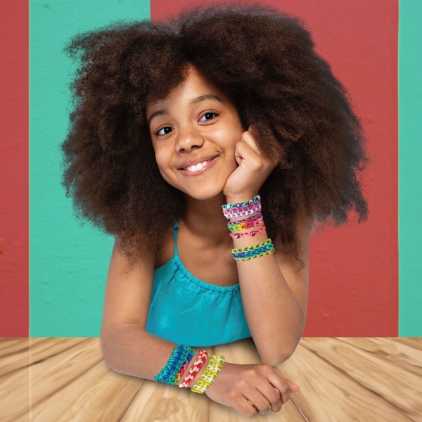 Encontraproduto.com.br - Fábrica de Pulseiras de Elástico Luxo My Style DIY Multikids - BR1473