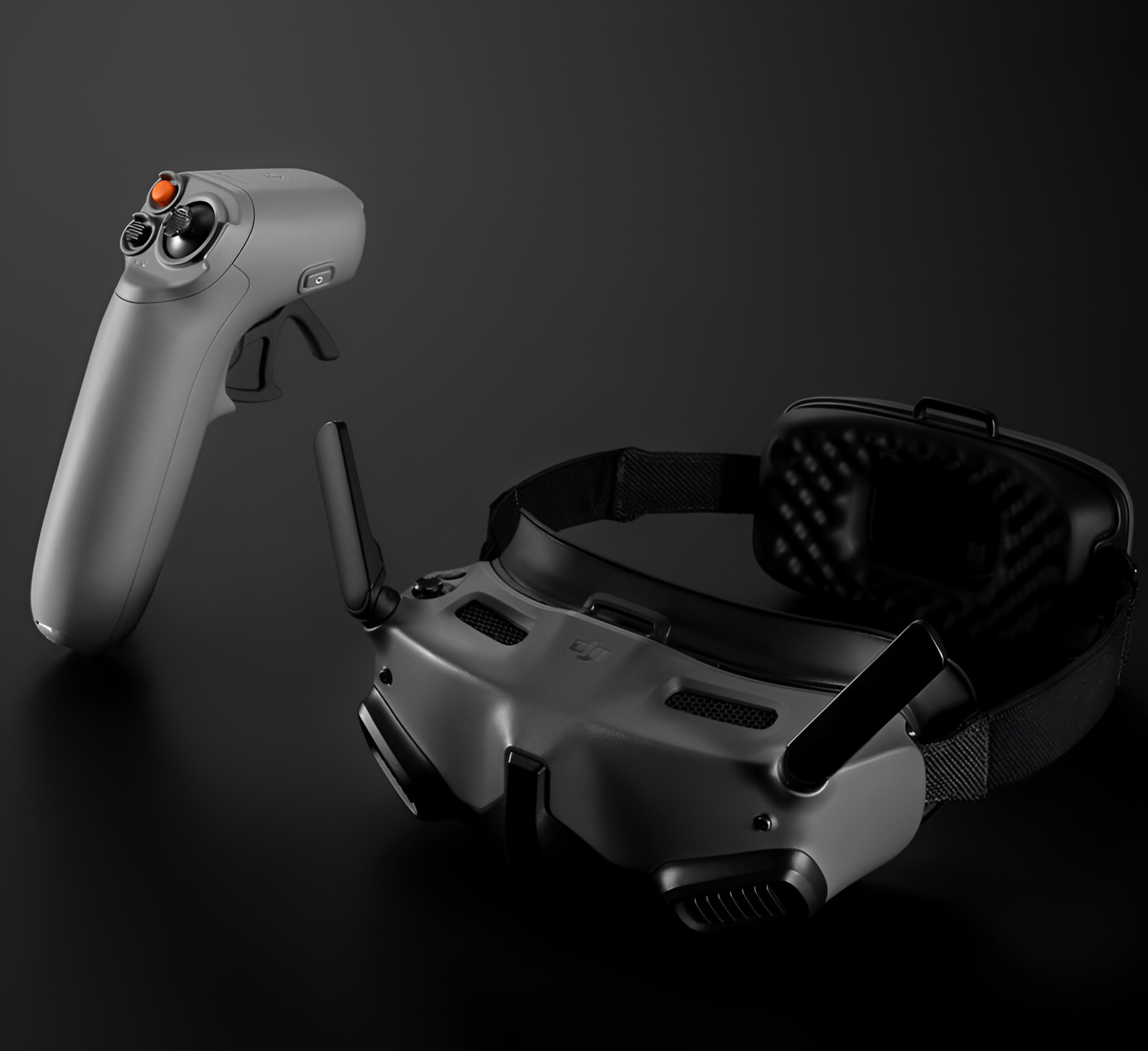 Encontraproduto.com.br - Kit Óculos DJI Goggles Integra Combo e Controle DJI RC Motion 2