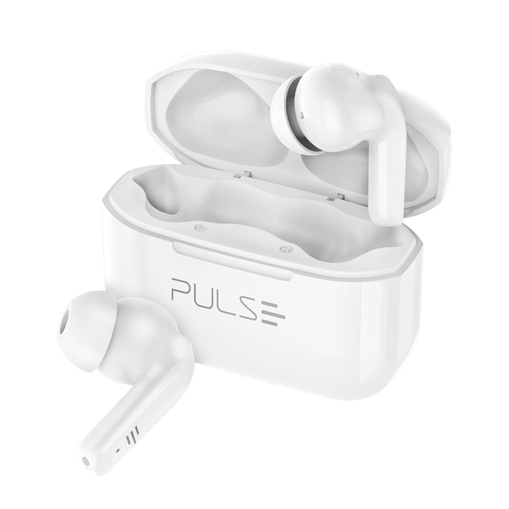 Encontraproduto.com.br - Fone TWS Sem Fio Deep Branco Pulse - PH426