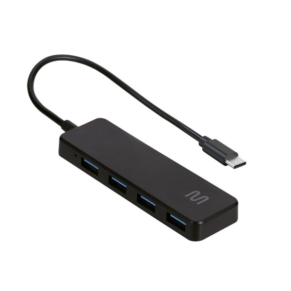 Encontraproduto.com.br - Adaptador Hub Tipo-C com 4 Portas Slim Multi - AC445 AC445