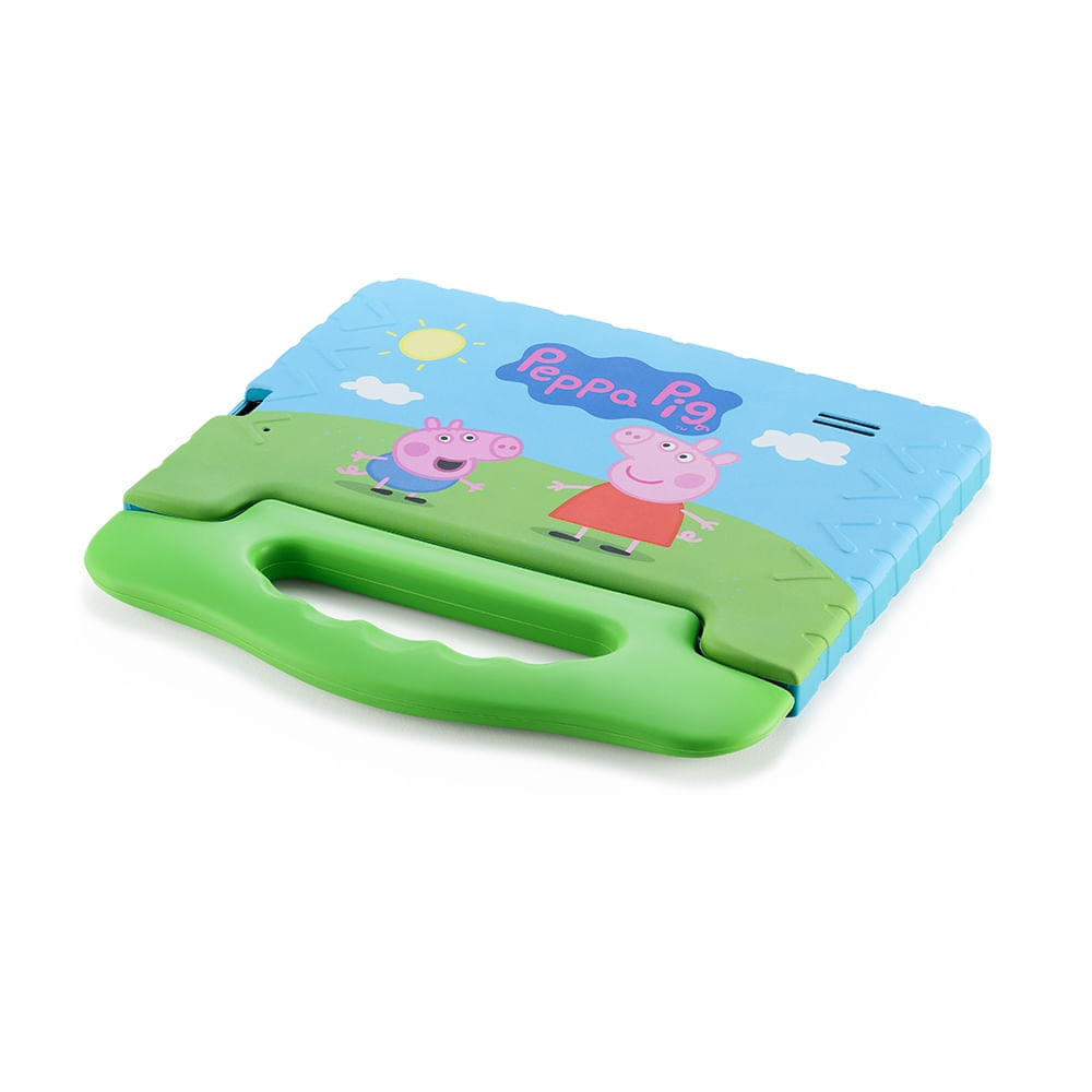 Tablet Infantil Peppa Pig com Controle Parental 4GB RAM + 64GB + Tela 7 pol + Case + Wi-fi + Android 13 + Quad Core Multi - NB420