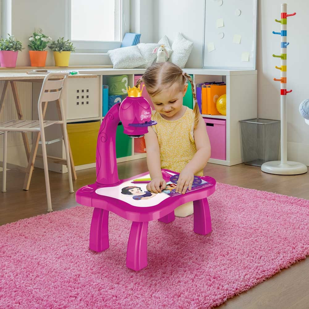 Encontraproduto.com.br - Mesa Projetora Disney Princesas Multikids com 24 Desenhos - BR2133