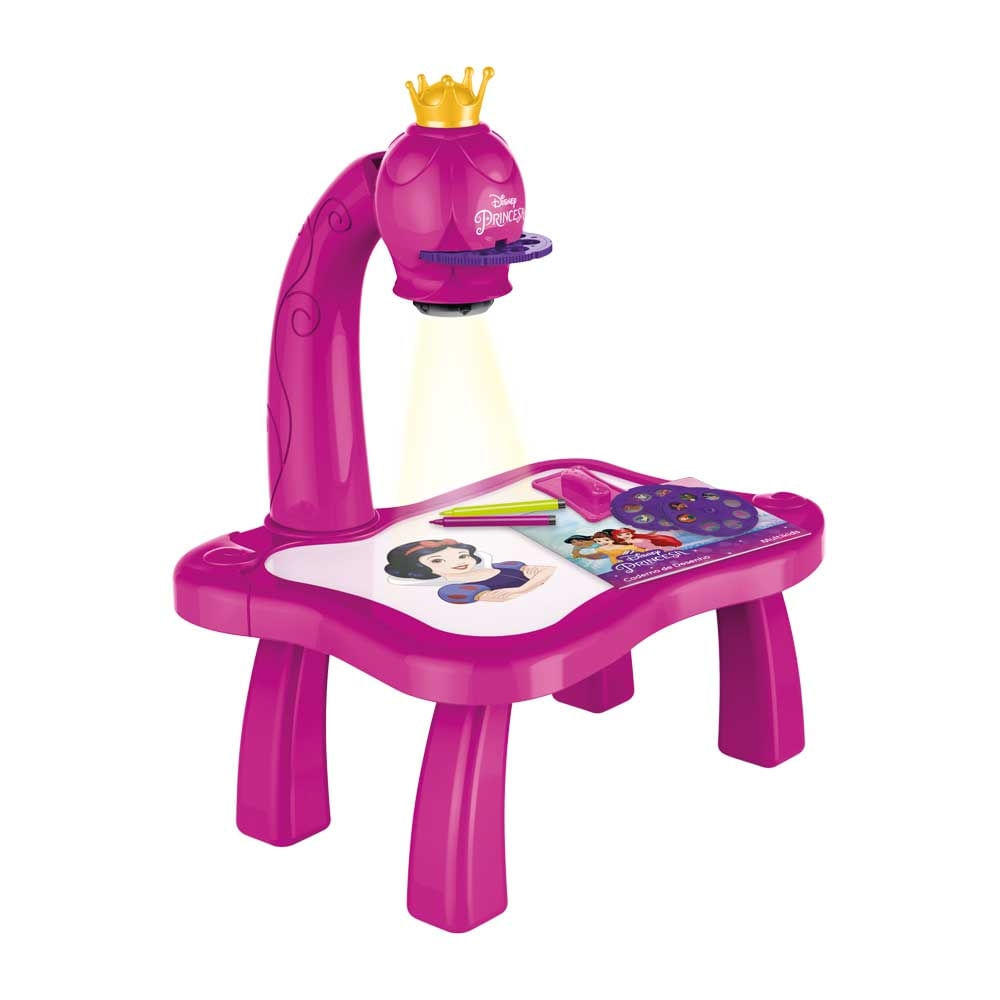 Encontraproduto.com.br - Mesa Projetora Disney Princesas Multikids com 24 Desenhos - BR2133