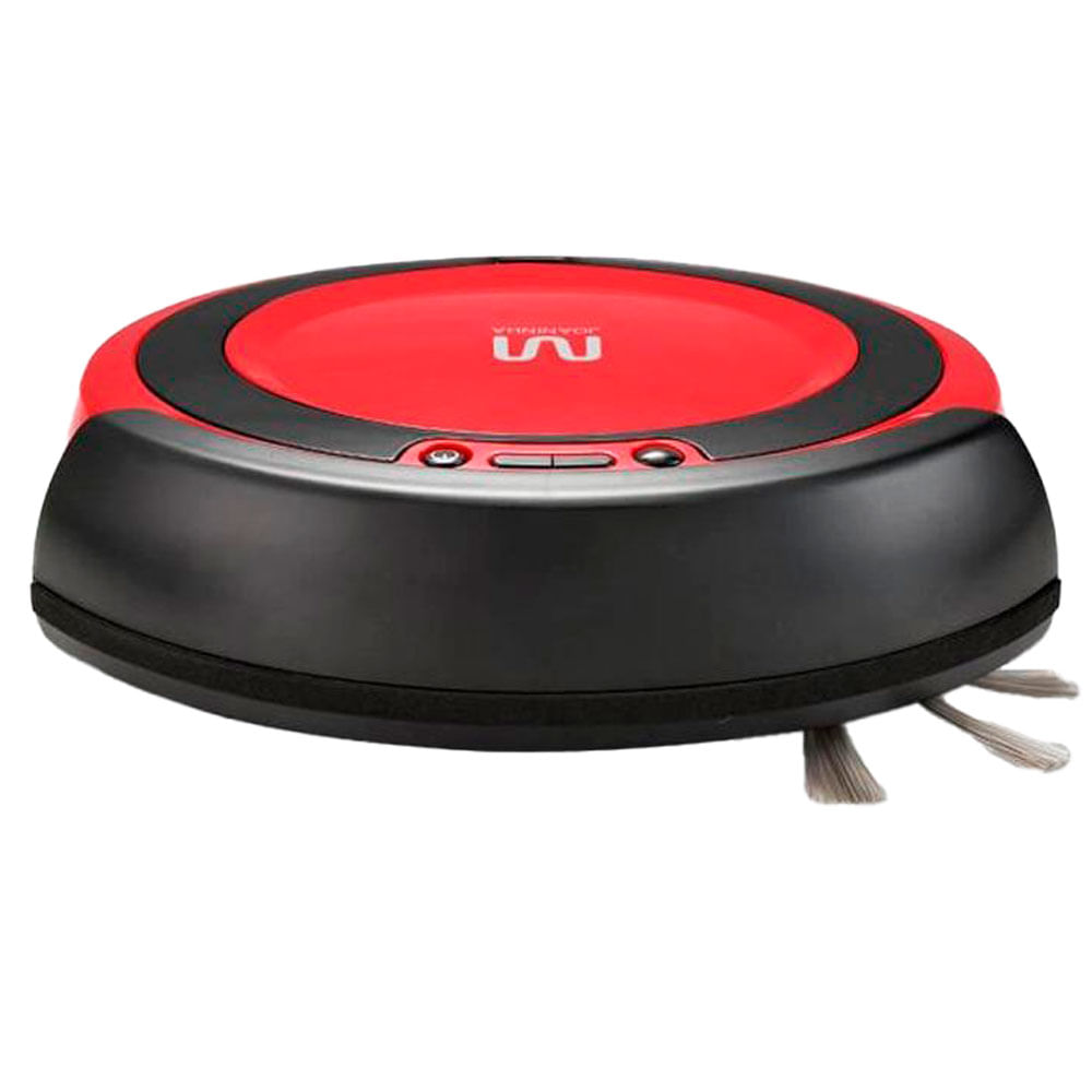 Aspirador Robô Joaninha Bivolt Varre, Aspira e Passa Pano Ideal p/ Pets Multi - HO441