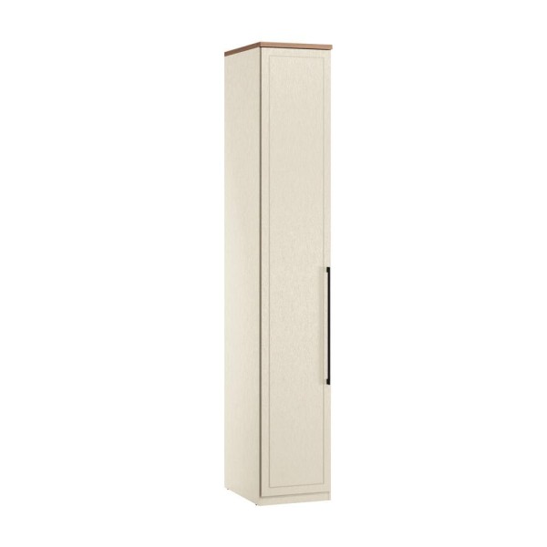 Encontraproduto.com.br - Armário Modular Santos Andirá Toledo Areia 1 Porta Casal com Cabideiro  Areia/Wood