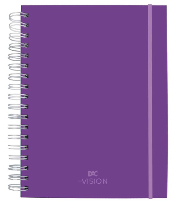 Caderno Universitário Smart Lilás com 80 Folhas DAC