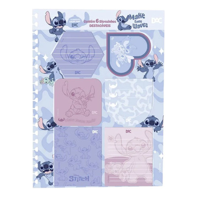 Encontraproduto.com.br - Bloco Anotação Para Caderno Smart Stitch Com 6 Blocos Dac