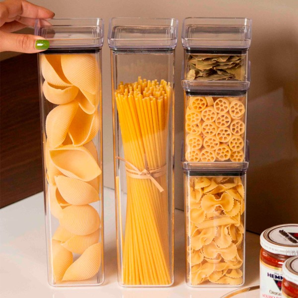 Encontraproduto.com.br - Pote Hermético Lumini 225ml em Plástico Paramount