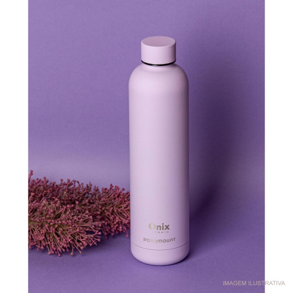 Encontraproduto.com.br - Garrafa Térmica Paramount Lilas 750 ml em Aço Inox