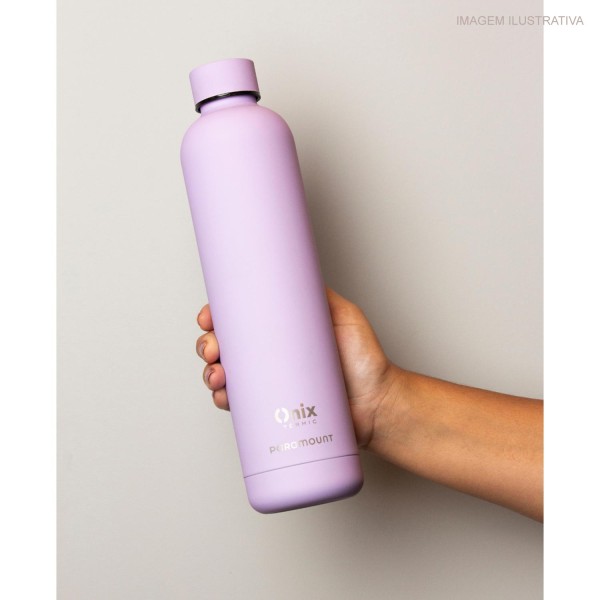 Encontraproduto.com.br - Garrafa Térmica Paramount Lilas 750 ml em Aço Inox
