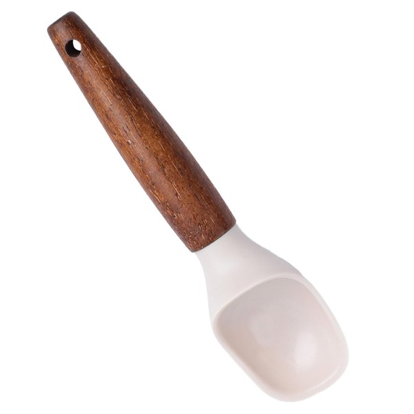 Colher de Sorvete Creme Paramount com Cabo Madeira 18,7 cm