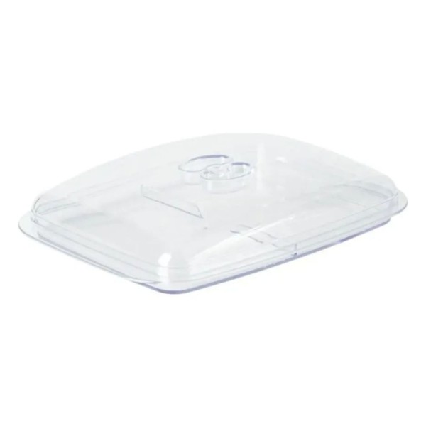 Encontraproduto.com.br - Porta-Frios Aria Cristal Transparente Paramount 28,5x20,5x5,1cm