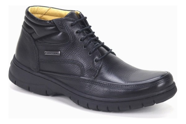 Bota Anatomic Gel 7990 Floater Preto Tamanho 33 ao 36