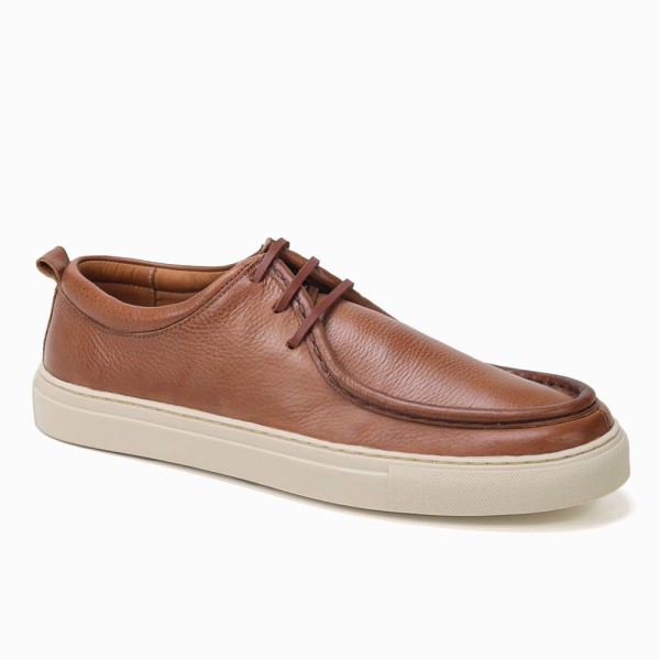 Encontraproduto.com.br - Sapato Casual Anatomic Gel 0808 Floater Conhaque