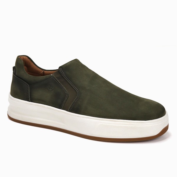 Tênis Slip On Anatomic Gel 0510 Chamois Oliva