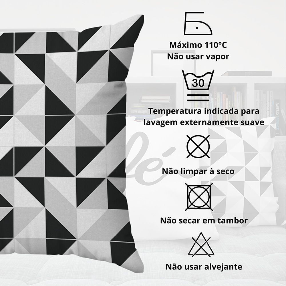 Encontraproduto.com.br - Kit Capas Almofadas Decorativas Lisas 45x45 - Id Decor Cor 10 Vermelho