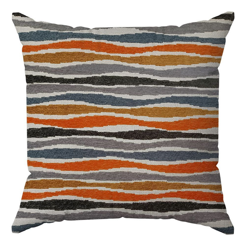 Encontraproduto.com.br - 2 Capas De Almofada Premium Veludo Laranja - 45x45 Id Decor
