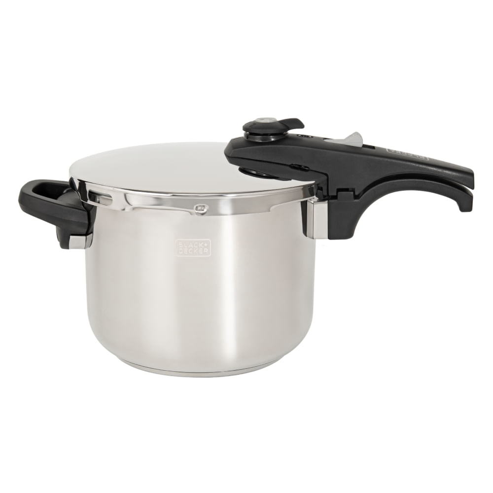 Panela de Pressão Inox 6 Litros Fechamento Externo Galaxy Black&Decker