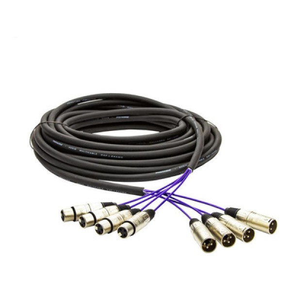 Encontraproduto.com.br - Multicabos Com Conectores Xlr 4 Vias Santo ângelo 70 Metros