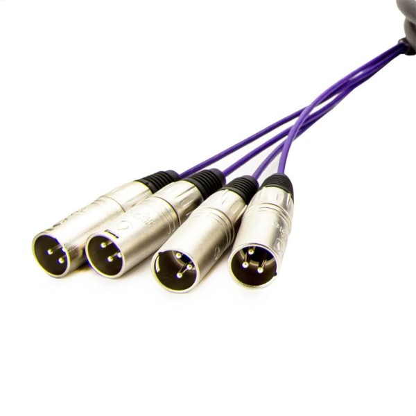 Encontraproduto.com.br - Multicabos Com Conectores Xlr 4 Vias Santo ângelo 70 Metros