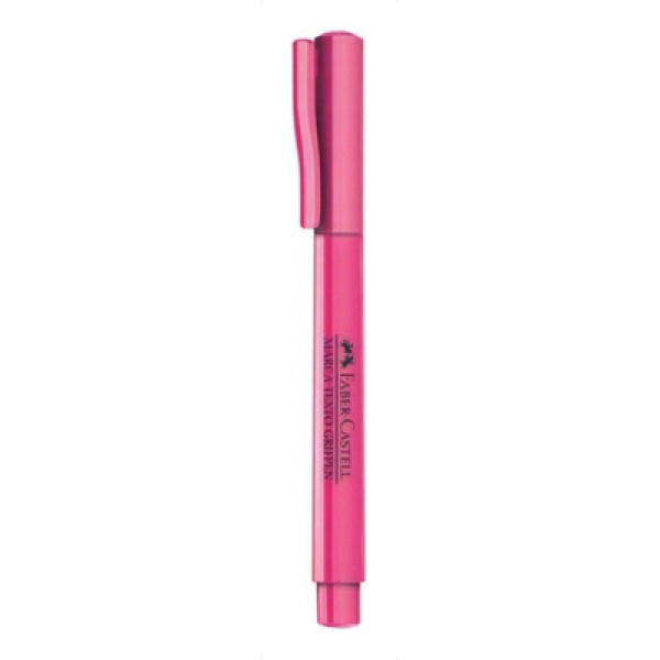 Encontraproduto.com.br - Marca-texto Grifpen Faber Castell Diversas Rosa Superflorescente