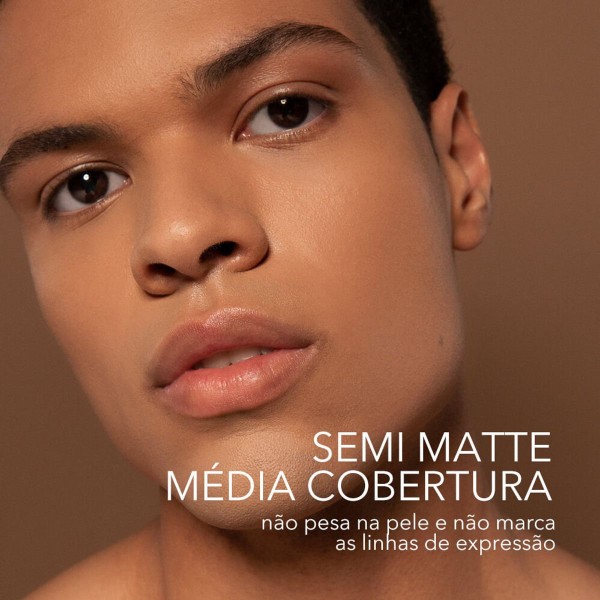 Encontraproduto.com.br - Base Liquida Semi Matte Skin Foundation 35ml 300M - Oceane