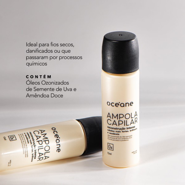 Encontraproduto.com.br - Ampola Capilar de Reconstrução Intensa 15ml Océane