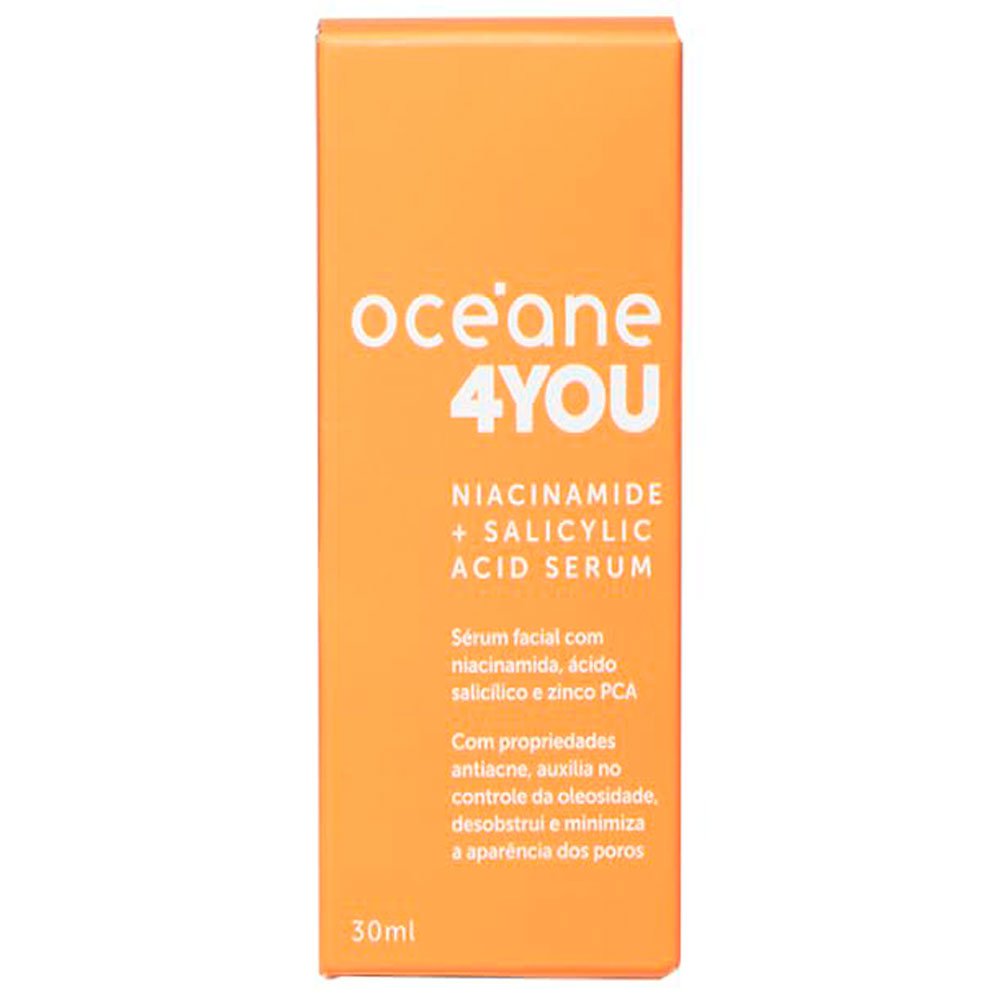 Encontraproduto.com.br - Sérum com Niacinamida e Ácido Salicílico - Niacinamide e Salicylic Acid Serum 4you 30ml