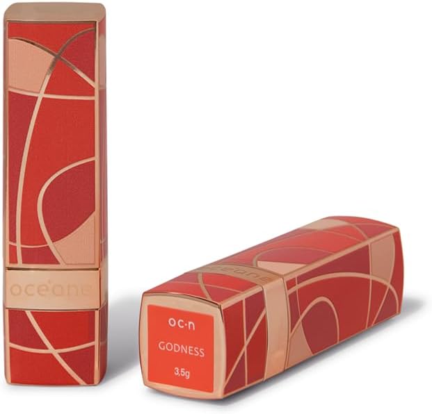 Océane Capri Lipstick Godness Vinho - Batom Nude Semi-matte 3,5g