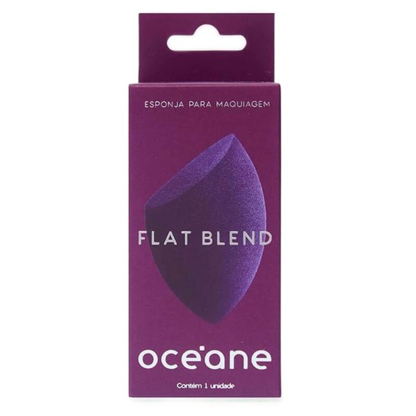 Encontraproduto.com.br - Esponja de Maquiagem Flat Blend - Oceane