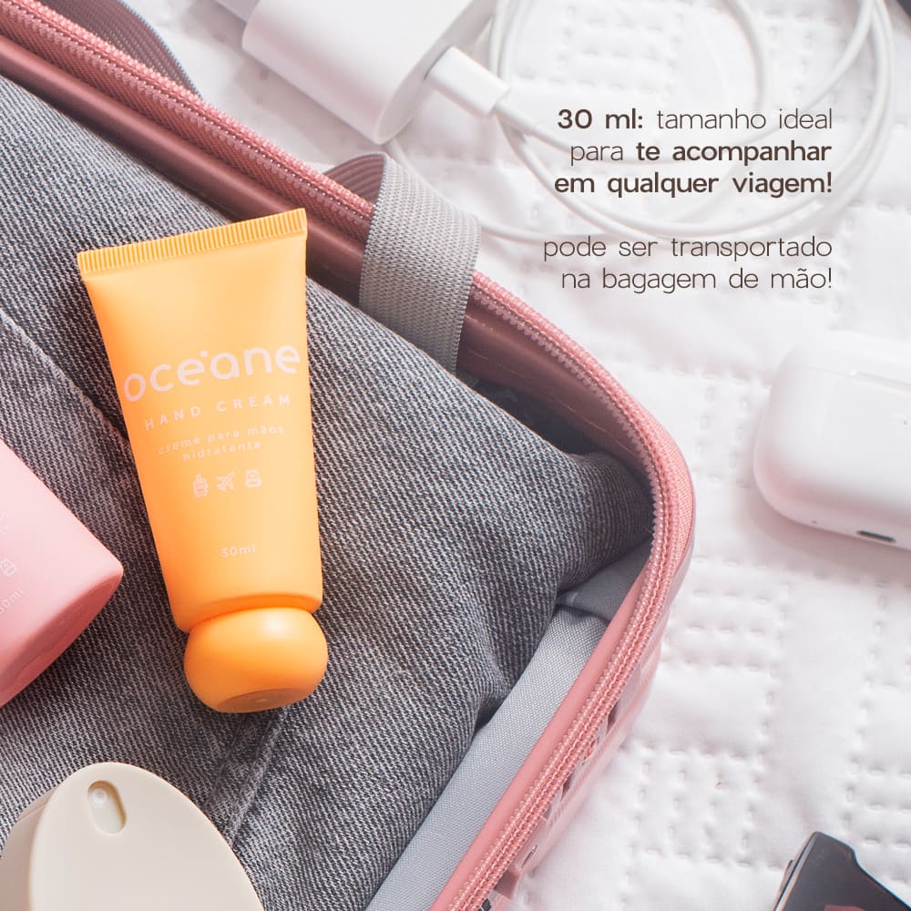 Encontraproduto.com.br - Creme para Mãos com Óleo de Macadâmia - Travel Hand Cream 30ml