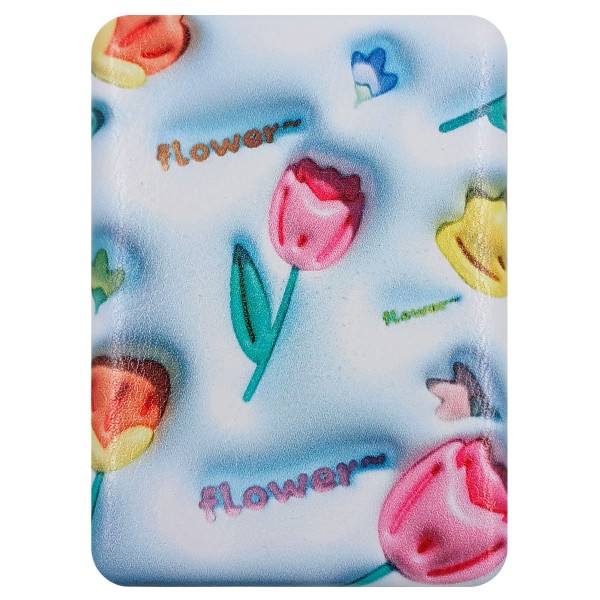 Encontraproduto.com.br - Espelho De Bolso Flores 8,5x6cm em Plástico Wincy