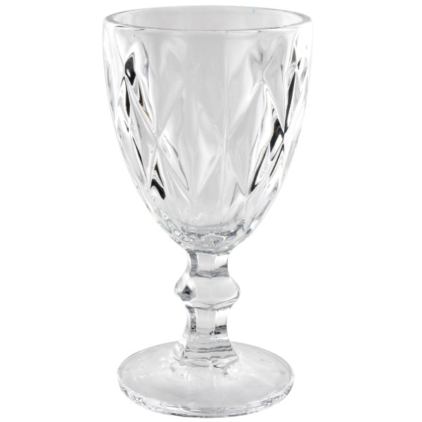 Taça Diamond 250ml em Vidro Wincy