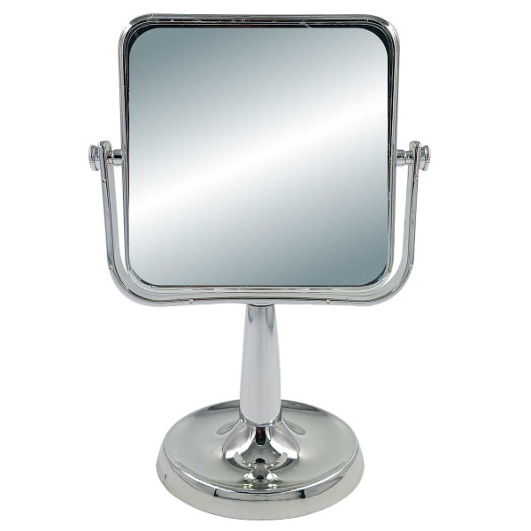 Encontraproduto.com.br - Espelho de Mesa Quadrado 21,5cm em Plástico Fu Xing