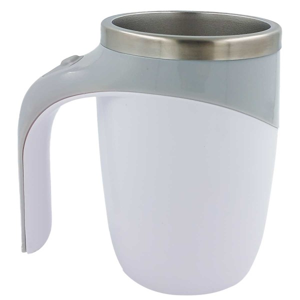 Encontraproduto.com.br - Caneca Mixer C/ Tampa 350ml em Aço Inox Fu Xing