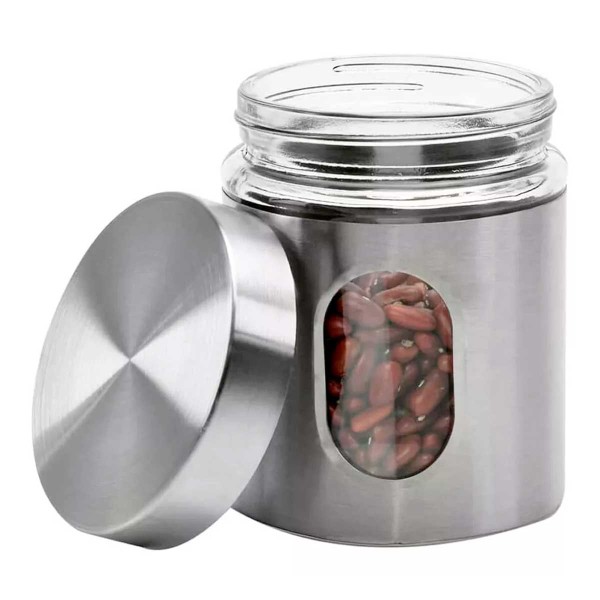 Encontraproduto.com.br - Pote Hermético 600ml em Vidro Fu Xing
