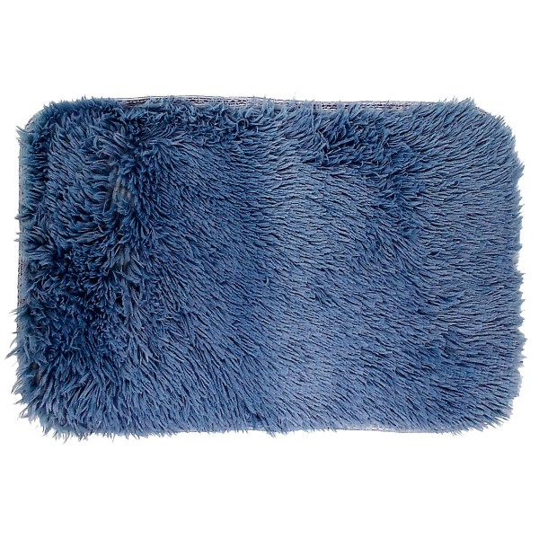 Encontraproduto.com.br - Tapete Felpudo Retangular 40x60cm em Poliéster Fu Xing