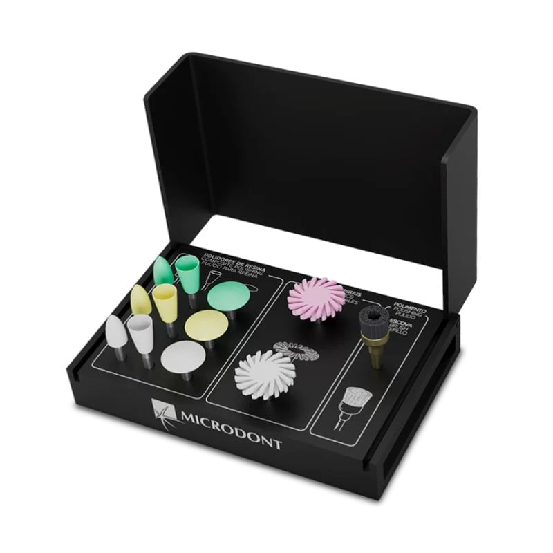 Encontraproduto.com.br - Kit de Polimento CA Essencial com 12 unidades - Microdont