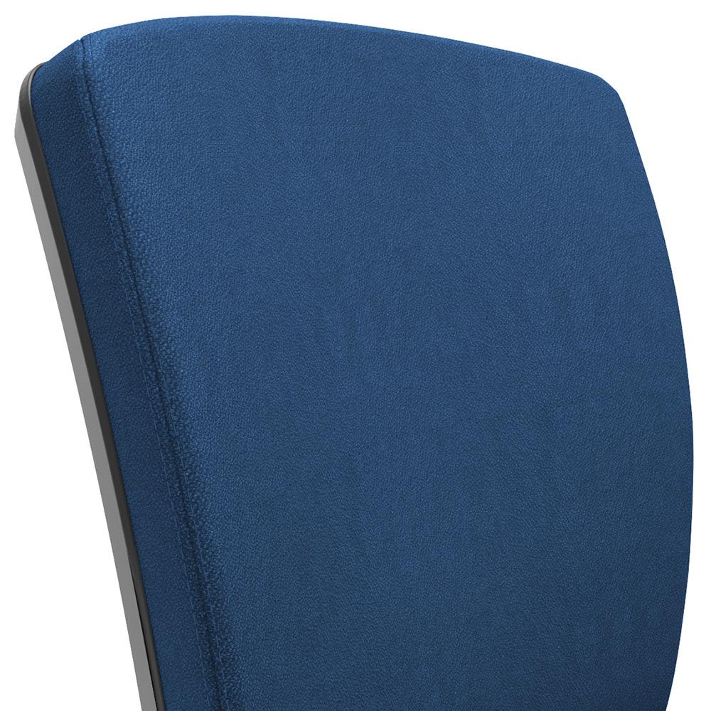 Encontraproduto.com.br - Cadeira de Escritório Executiva Office Base Giratória Cromada Baixa Flexi P03 Poliéster Azul - Lyam