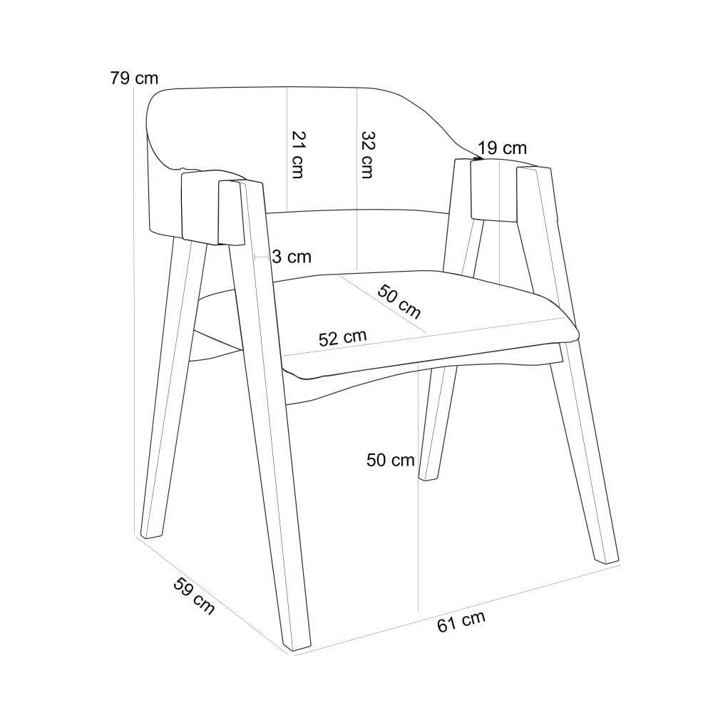 Mesa De Jantar Redonda Cora 120cm Off White M04 Com 04 Cadeiras Living Suran Bouclê Verde - Lyam